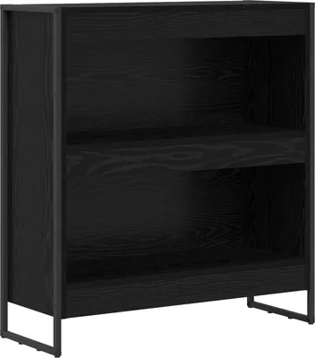 Image de Étagère vidaXL, aspect chêne noir, 80 x 30 x 86,5 cm