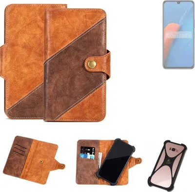 Produktbild von K-S-Trade Handyhülle Schutzhülle Bookstyle Case Wallet-Case kompatibel mit Infinix Note 12i 2022 Cover Klapphülle Kantenschutz Smartphone