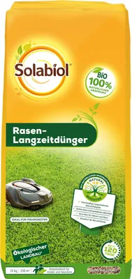 Produktbild von Solabiol Rasen-Langzeitdünger - 10 kg