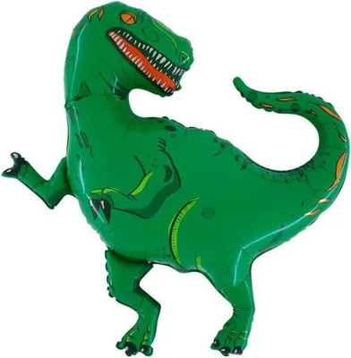 Zdjęcie produktu dla Balon Foliowy - zielony Dinozaur 100 cm Grabo