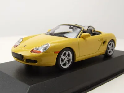 Produktbild von Porsche Boxster 1999 gelb Modellauto 1:43 Maxichamps