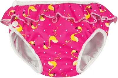 Obrázek produktu pro Plavkové pleny - Opakovaně použitelné pleny - Plavky pro děti - Opakovaně použitelné - Velikost 13-17 kg - Růžové