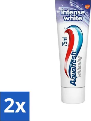 Immagine prodotto di Aquafresh Dentifricio Intensivo Bianco 75 ml - Confezione risparmio - 2 pezzi