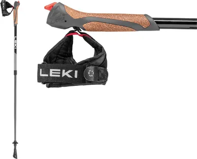 Produktbild von Leki Spin Nordic Walking Stöcke 100 - 130 cm verstellbar 65326161 : 100 - 130 cm Länge: 100 - 130 cm
