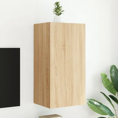 Immagine prodotto di Maison Exclusive - Mobile TV con luci LED Rovere Sonoma 40,5x35x80 cm