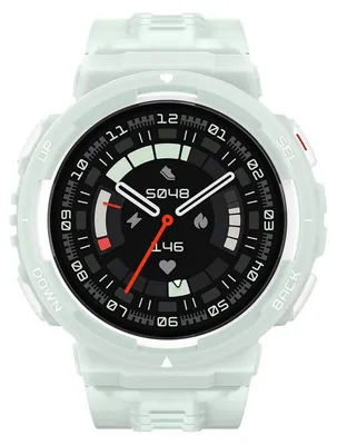 Image de Amazfit ACTIVE EDGE 3,35 cm (1.32") TFT 46 mm Numérique 360 x 360 pixels Écran tactile Couleur menthe GPS (satellite)