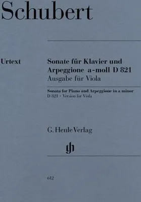 Immagine prodotto di Schubert, Franz - Arpeggionesonate a-moll D 821