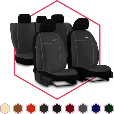 Produktbild von Sitzbezüge Auto Universal Schonbezug Autositzbezüge für Dacia Duster Grau Set