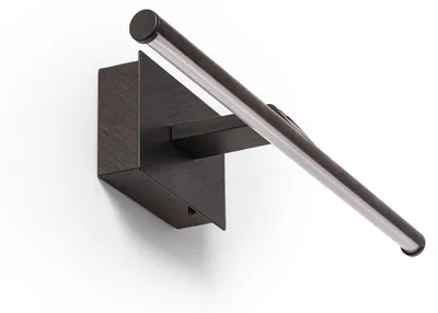 Produktbild von LED Wandleuchte für Gemälde Slimlight 2700K 400 mm Nein Warmweiß Schwarz mit gebürsteter Bronze