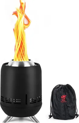 Produktbild von Kompakter Mini Ofen für Camping, 9 Zoll, Raucharm