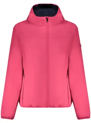 Image de Veste softshell rose pour femme - fonctionnelle avec poches & détails