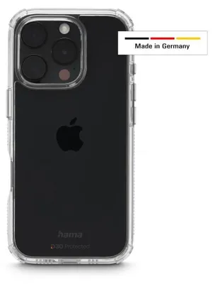 Produktbild von Hama Extreme Protect, Cover, Apple, iPhone 16 Pro, 16 cm (6.3"), Transparent