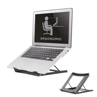 Image de Neomounts Deskstand Laptop/IPAD-Ständer schwarz