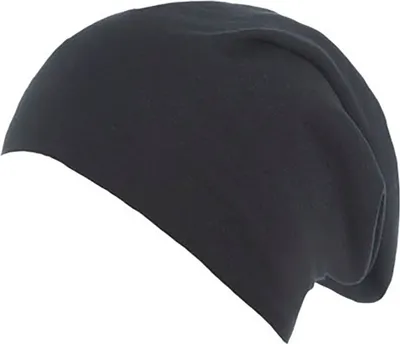 Produktbild von Uni Beanie Damen und Herren, Schwarz, One Size
