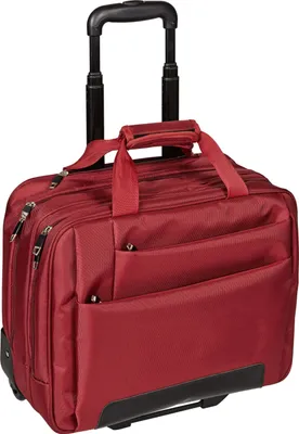 Produktbild von Pilotenkoffer Bowatex Trolley Aktenkoffer Business Koffer Rot 48 cm Dermata