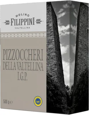 Immagine prodotto di Pizzoccheri classici 500 gr. - Molino Filippini