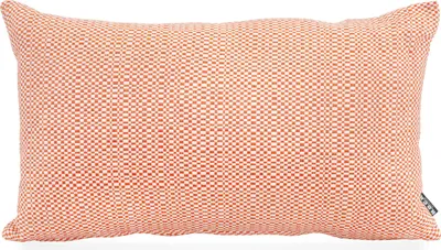 Produktbild von H.O.C.K. Brian Outdoor Kissen 50x30cm orange weiß kleingemustert