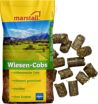 Produktbild von Marstall Wiesen Cobs Futter für Pferde 20kg