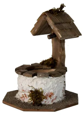 Produktbild von Rundes Krippenzubehör Brunnen, klein 9,5 cm