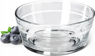 Produktbild von KADAX Salatschüssel, Servierschale aus Glas, Spülmaschinenfeste Snackschale