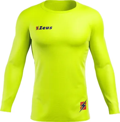 Produktbild von S GIALLO FLUO|Zeus Fisiko Baselayer Langarm Funktionsshirt neongelb