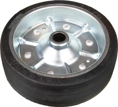 Immagine prodotto di Ruota di scorta in gomma piena su cerchio in acciaio 200 x 66 mm