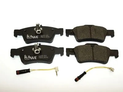 Produktbild von KAWE 810082 Bremsbeläge Satz Hinten Bremsklötze passend für MERCEDES-BENZ E-Klasse Limousine (W211) E-Klasse Limousine (W212) E-Klasse T-modell (S212)