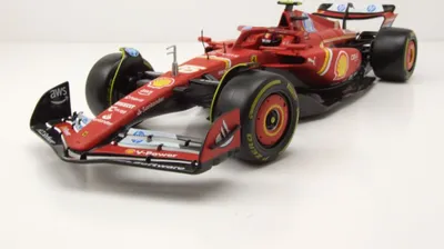 Image de Bburago 16815S Ferrari SF-24 #16 Formula 1 Imola 2024 red Sainz 1:18