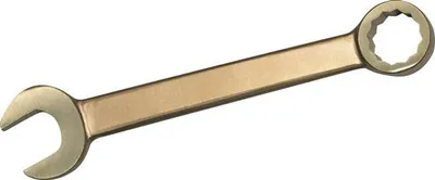 Produktbild von Funkenfreier 12kant Ring-Maulschlüssel Sonder-Bronze-Legierung SW 36 x 36 mm