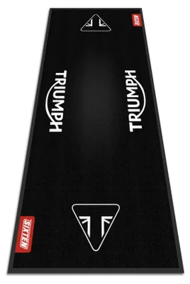 Immagine prodotto di SIXTEN Tappetino per moto Triumph Classic 95x240 - Tappetini ecologici per garage e paddock - Lavabili, assorbenti e ecologici - Tappetini protettivi per moto