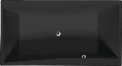 Immagine prodotto di Vasca QUEST rettangolare con piedini 190x100x49cm, nero opaco