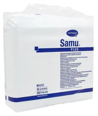 Produktbild von Hartmann Samu® Plus Maxi Wöchnerinnen Vorlage | Packung (56 Stück)