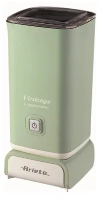 Milchaufschäumer Vintage-Design, 500 W, 250 ml, Grün