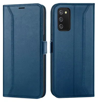 Immagine prodotto di Custodia per cellulare per Samsung Galaxy A03s cover flip case pieghevole custodia protettiva, blu