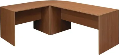 Produktbild von Schreibtisch Rosario 42, Farbe: Nuss - 76 x 207 x 68 cm (H x B x T)