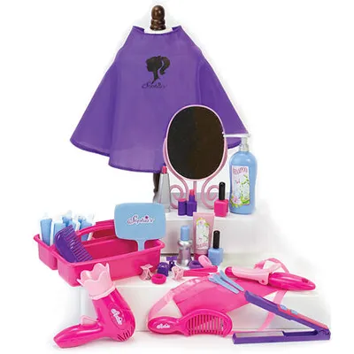 Obrázok produktu pre Sophia's By Teamson Kids 18" bábikový kadernícky salón Hračka s 30 doplnkami