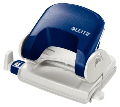 Produktbild von Leitz Locher Nexxt blau, 16 Blätter, Blau, Kunststoff, 8 cm, 5,5 mm, A5