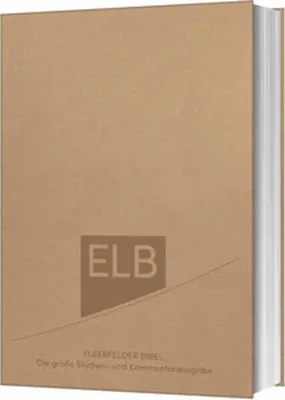 Obrázok produktu pre Elberfelder Bibel - Kunstleder