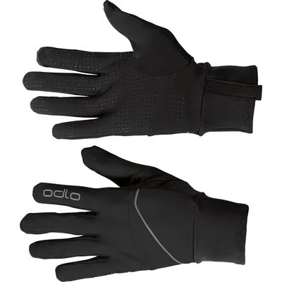 Produktbild von Odlo Intensity Safety Light, Handschuhe, Erwachsener, Unisex, Schwarz, M, Tunnelzug