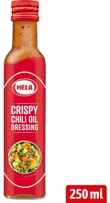 Obrázok produktu pre Hela Crispy Chili Oil Dressing 250 ml - Pikantný chilli olej na šaláty a marinády