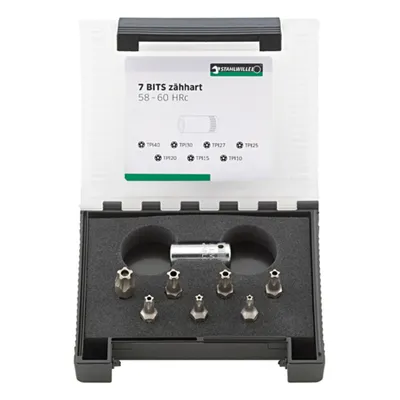 Image de Stahlwille 1204/8 5SternBITS-Set 96081113 (jeu d'outils tournevis)