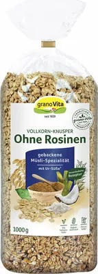 Produktbild von granoVita Vollkorn-Knusper ohne Rosinen