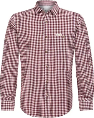 Produktbild von Trachtenhemd Campos3 bordeaux M