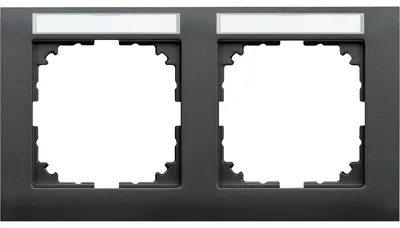 Immagine prodotto di MERTEN MEG4021-3614 Telaio a 2 ingressi M-Pure antracite