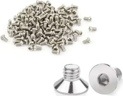 Produktbild von 100 Stück M3x8 mm Senkkopfschrauben – Edelstahl – Innensechskant