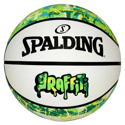 Produktbild von Spalding New Grafiti Basketballball Grün 6 Grün 6