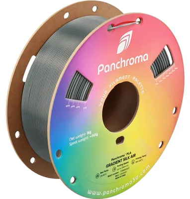 Zdjęcie produktu dla Panchroma™ PLA Gradient Silk, kolor: Air, rozmiar filamentu: 1,75 mm, waga: 1 kg