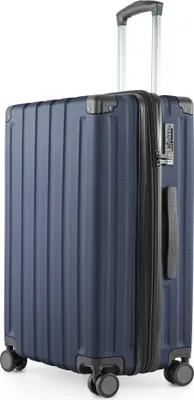 Produktbild von HAUPTSTADTKOFFER - Q-Damm - Mittelgroßer Hartschalen-Koffer XL Erweiterung Trolley Reisekoffer Doppel-Rollen Dehnfalte Hardshell Suitcase expandable, TSA, 68 cm, 89 Liter,Dunkelblau
