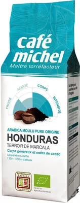 Obrázok produktu pre Káva Mletá Arabika 100% Honduras Fair Trade250G - Cafe Michel