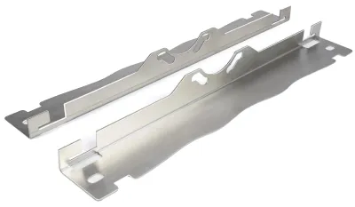 Produktbild von Zehenausrichtungswerkzeugplatten, langlebiger Edelstahl, wandmontiertes Design, Silber